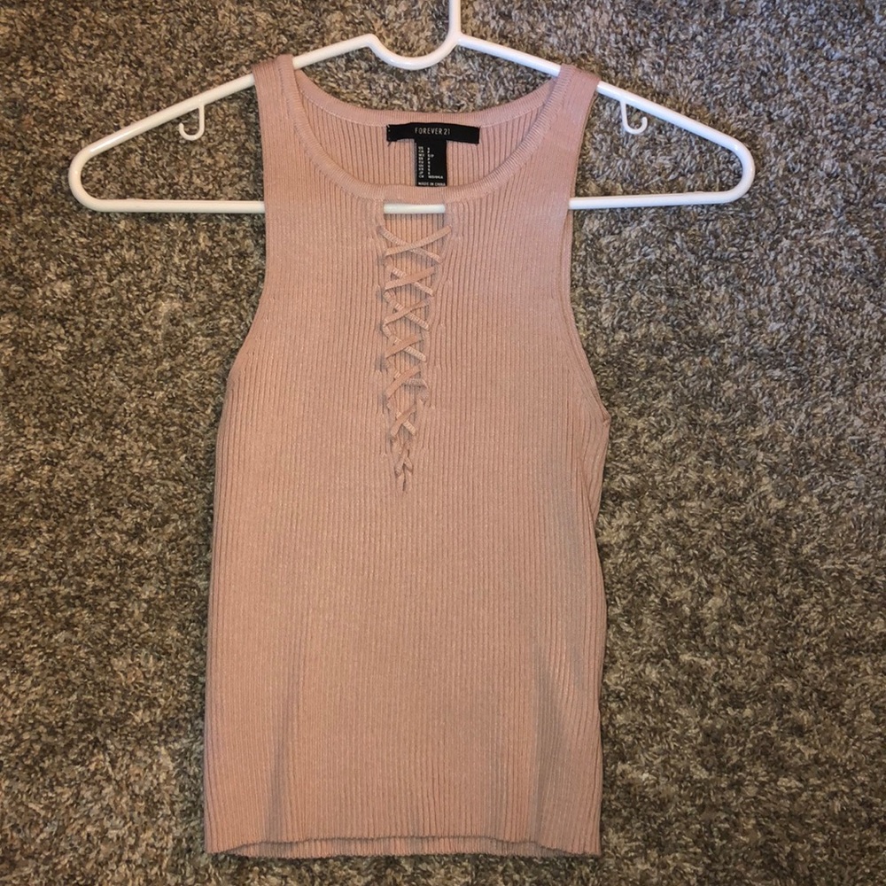 Lace-up Tanktop